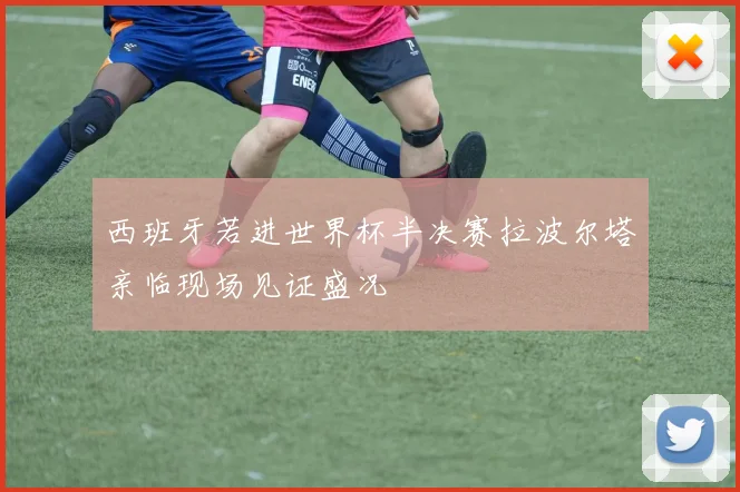 西班牙若进世界杯半决赛拉波尔塔亲临现场见证盛况